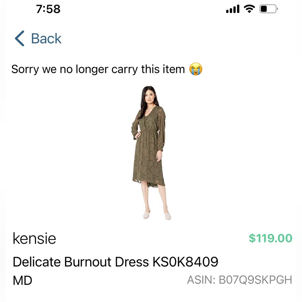 Kensie Dress 💚